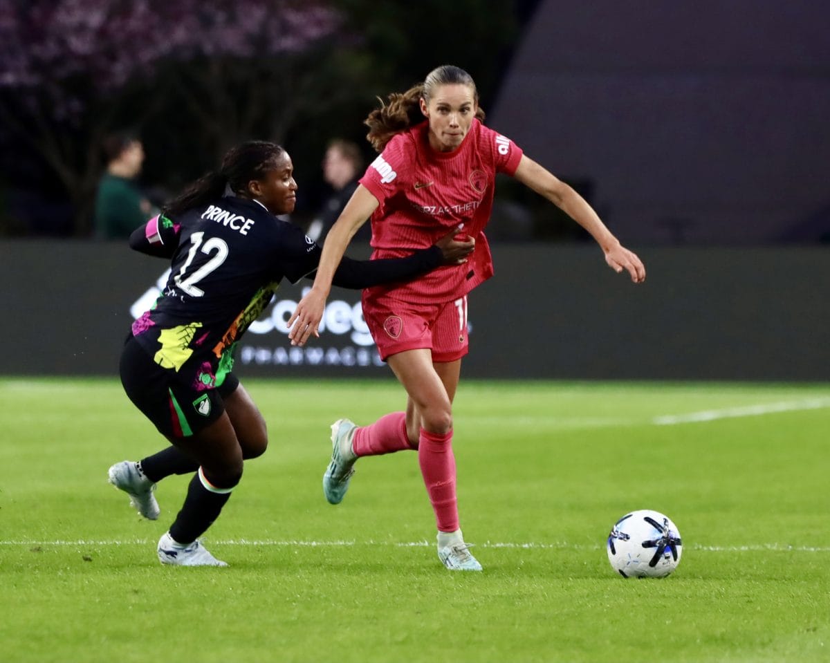 Boston Legacy FC VS North Carolina Courage at Gillette Stadium in Foxborough, Massachusetts on April 29, 2026.