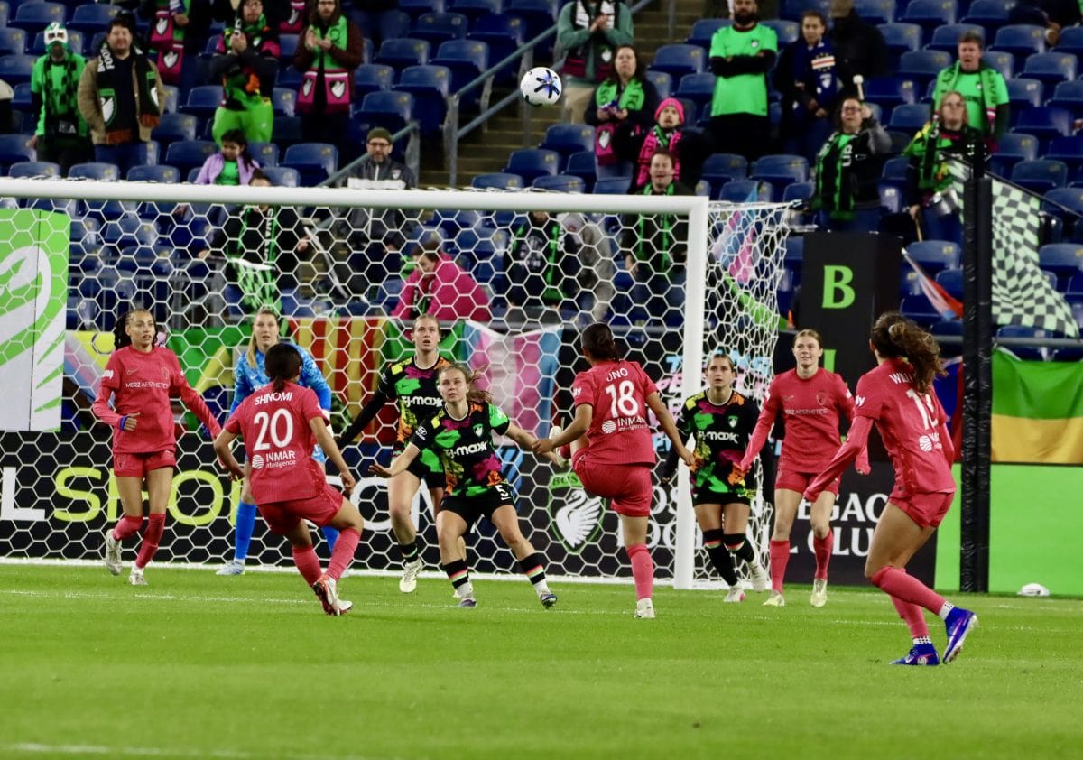 Boston Legacy FC VS North Carolina Courage at Gillette Stadium in Foxborough, Massachusetts on April 29, 2026.