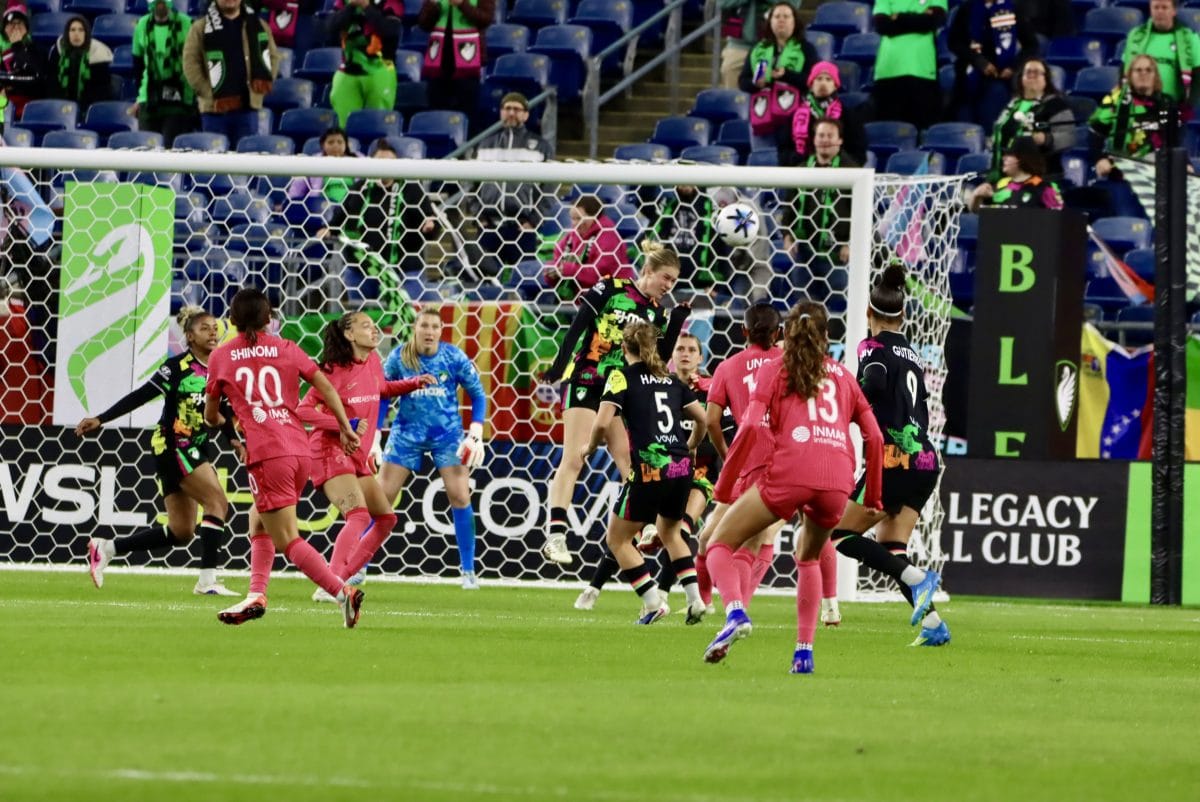 Boston Legacy FC VS North Carolina Courage at Gillette Stadium in Foxborough, Massachusetts on April 29, 2026.