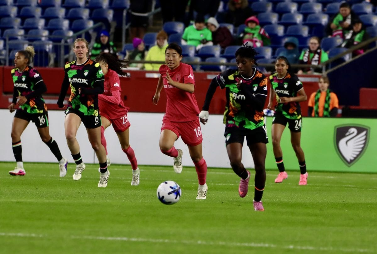 Boston Legacy FC VS North Carolina Courage at Gillette Stadium in Foxborough, Massachusetts on April 29, 2026.