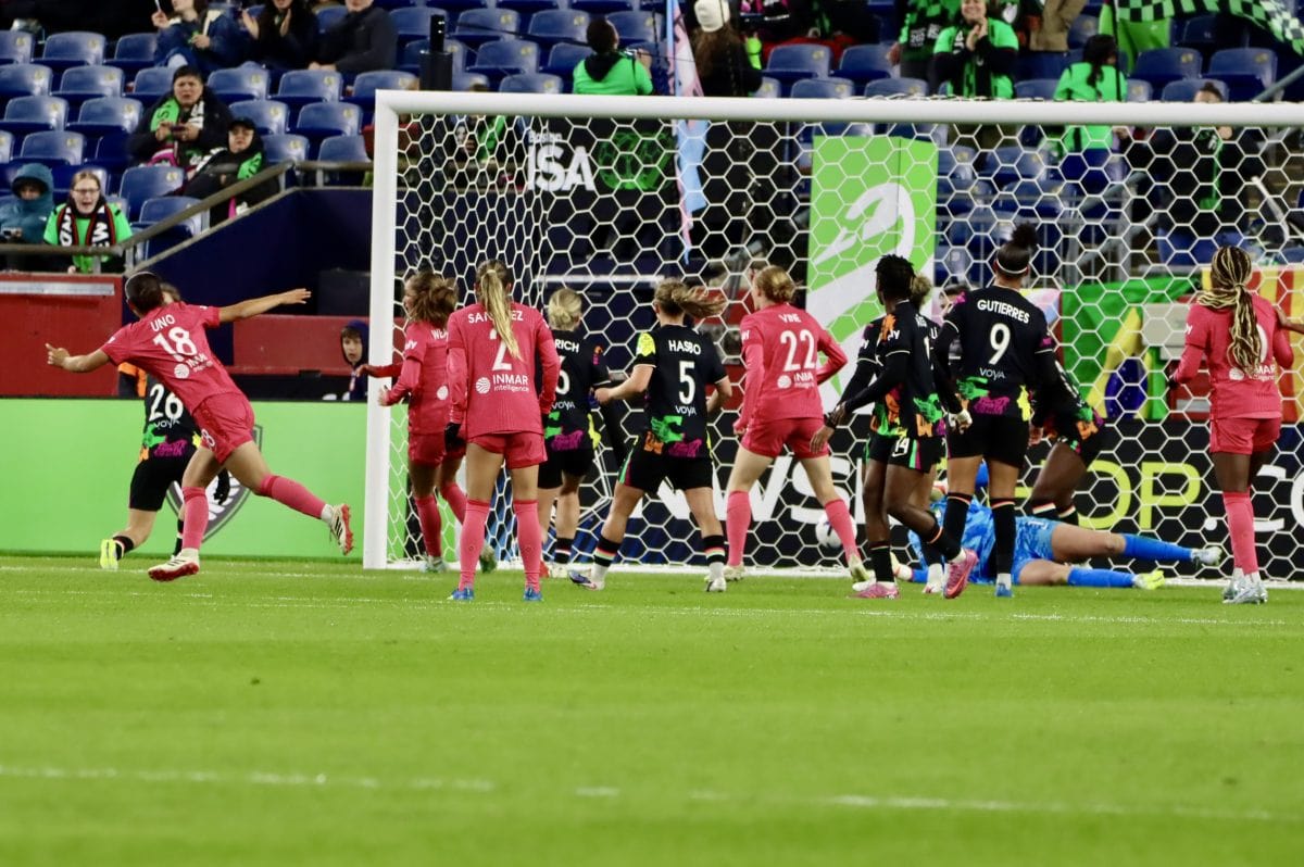 Boston Legacy FC VS North Carolina Courage at Gillette Stadium in Foxborough, Massachusetts on April 29, 2026.