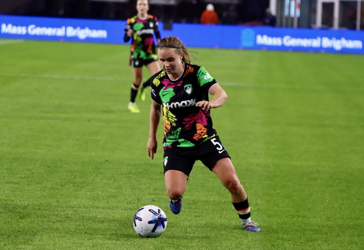Boston Legacy FC VS North Carolina Courage at Gillette Stadium in Foxborough, Massachusetts on April 29, 2026.