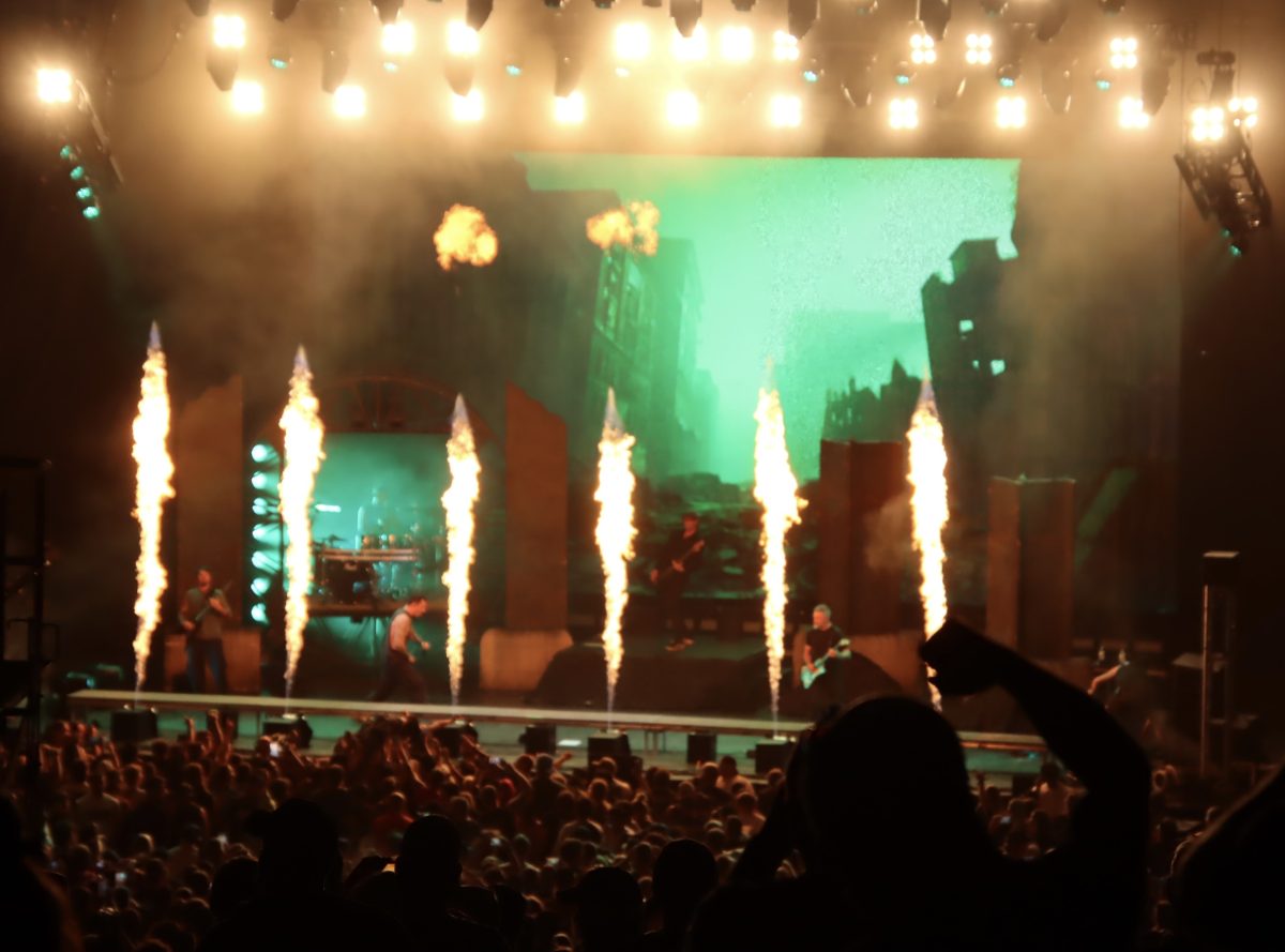 Parkway Drive at The Summer of Loud Festival at the Xfinity Center in Mansfield, MA on 7/22/2025.