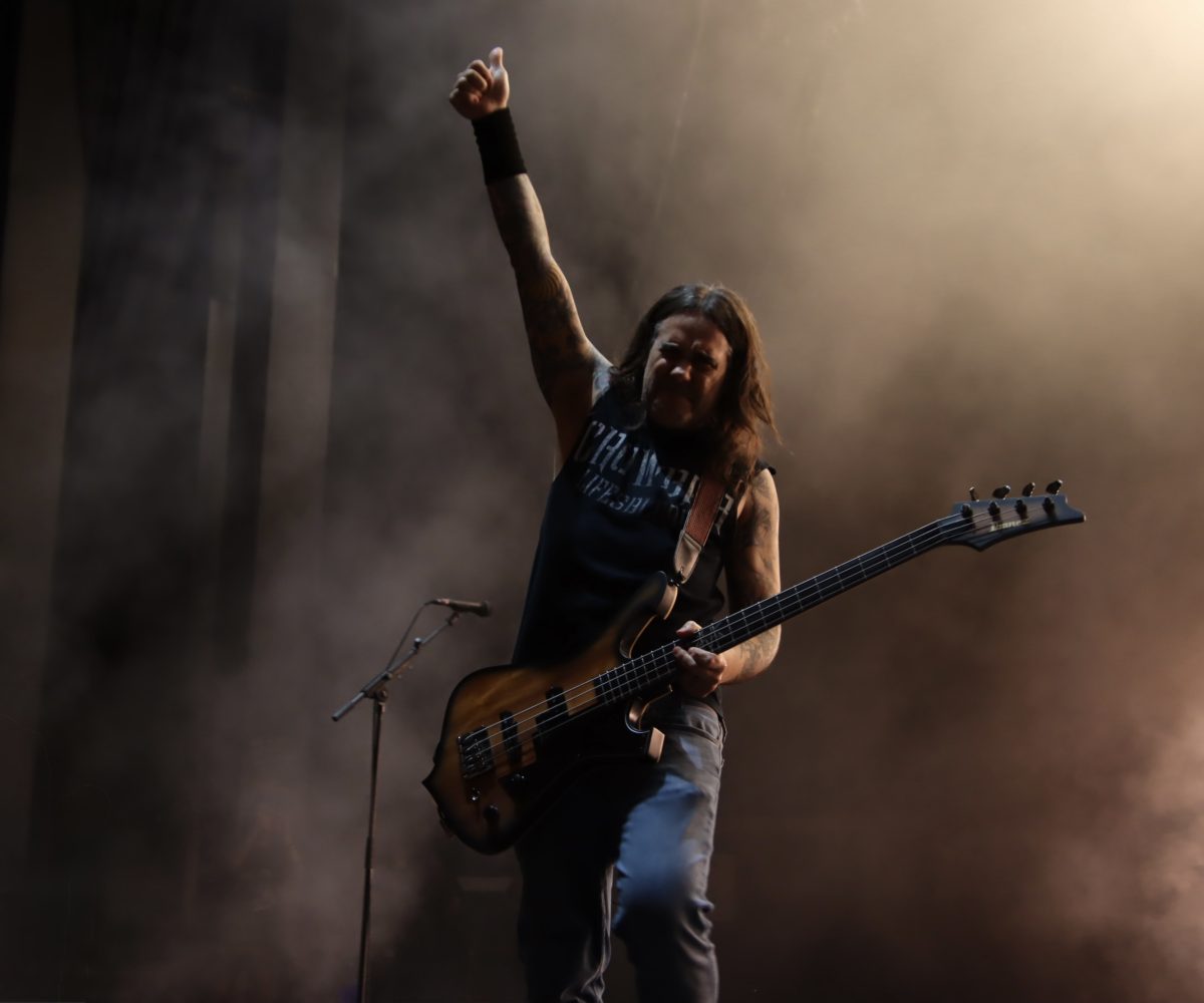 Killswitch Engage at The Summer of Loud Festival at the Xfinity Center in Mansfield, MA on 7/22/2025.