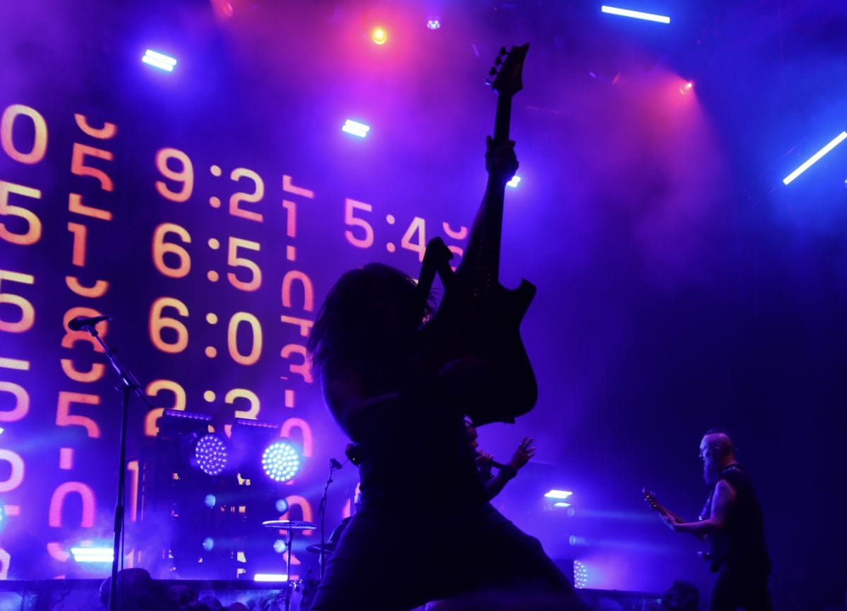Killswitch Engage at The Summer of Loud Festival at the Xfinity Center in Mansfield, MA on 7/22/2025.