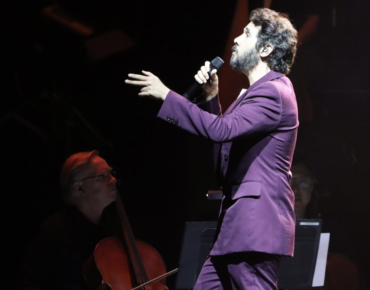 Josh Groban at TD Garden in Boston, MA on June 6, 2026.