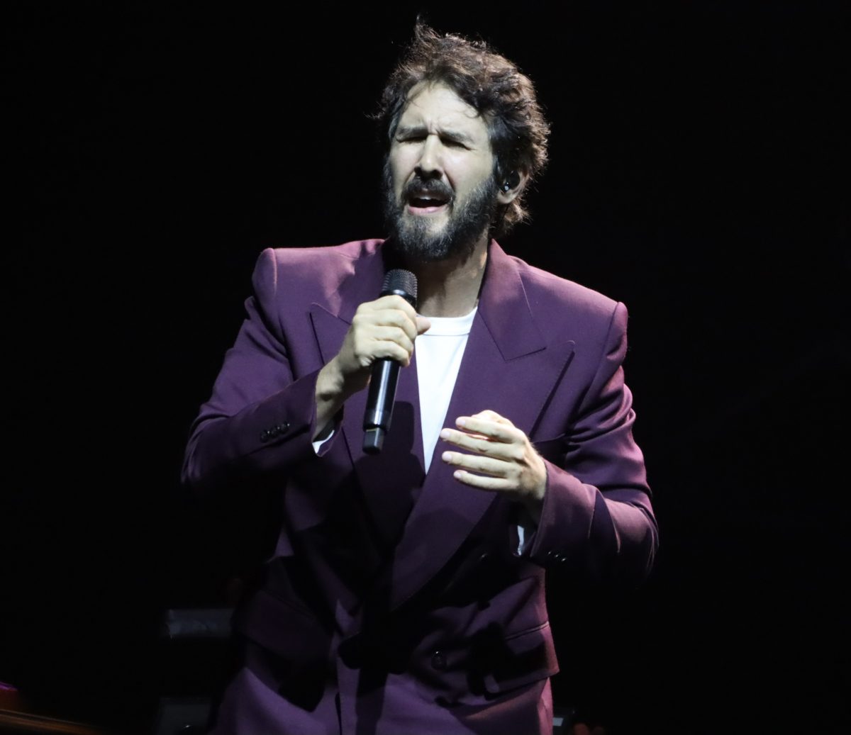 Josh Groban at TD Garden in Boston, MA on June 6, 2026.
