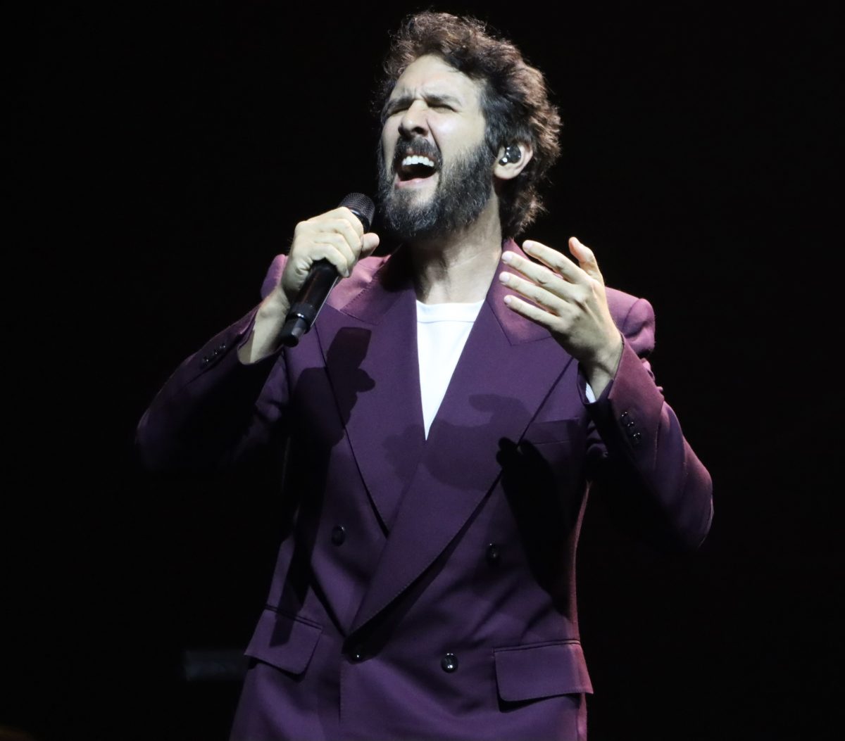 Josh Groban at TD Garden in Boston, MA on June 6, 2026.