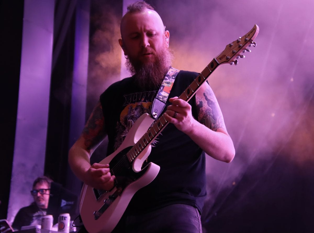 Killswitch Engage at The Summer of Loud Festival at the Xfinity Center in Mansfield, MA on 7/22/2025.