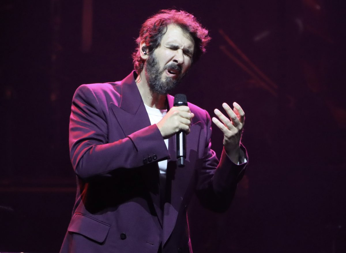 Josh Groban at TD Garden in Boston, MA on June 6, 2026.