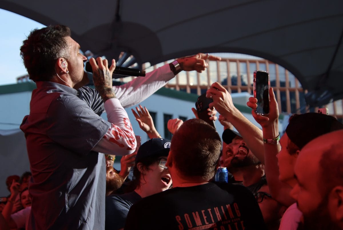 New Found Glory at Leader Bank Pavilion in Boston, Massachusetts on June 17, 2026.