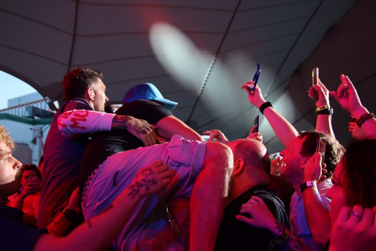 New Found Glory at Leader Bank Pavilion in Boston, Massachusetts on June 17, 2026.