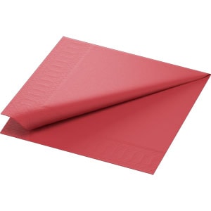 Tissue Napkin 40 x 40 cm Bordeaux 2-ply