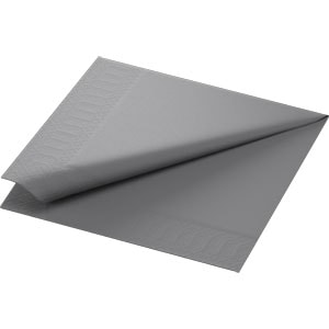 Tissue Napkin 40 x 40 cm Granite Grey 2-ply