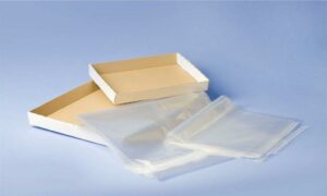 Small Polyprop Clear Platter Bag
