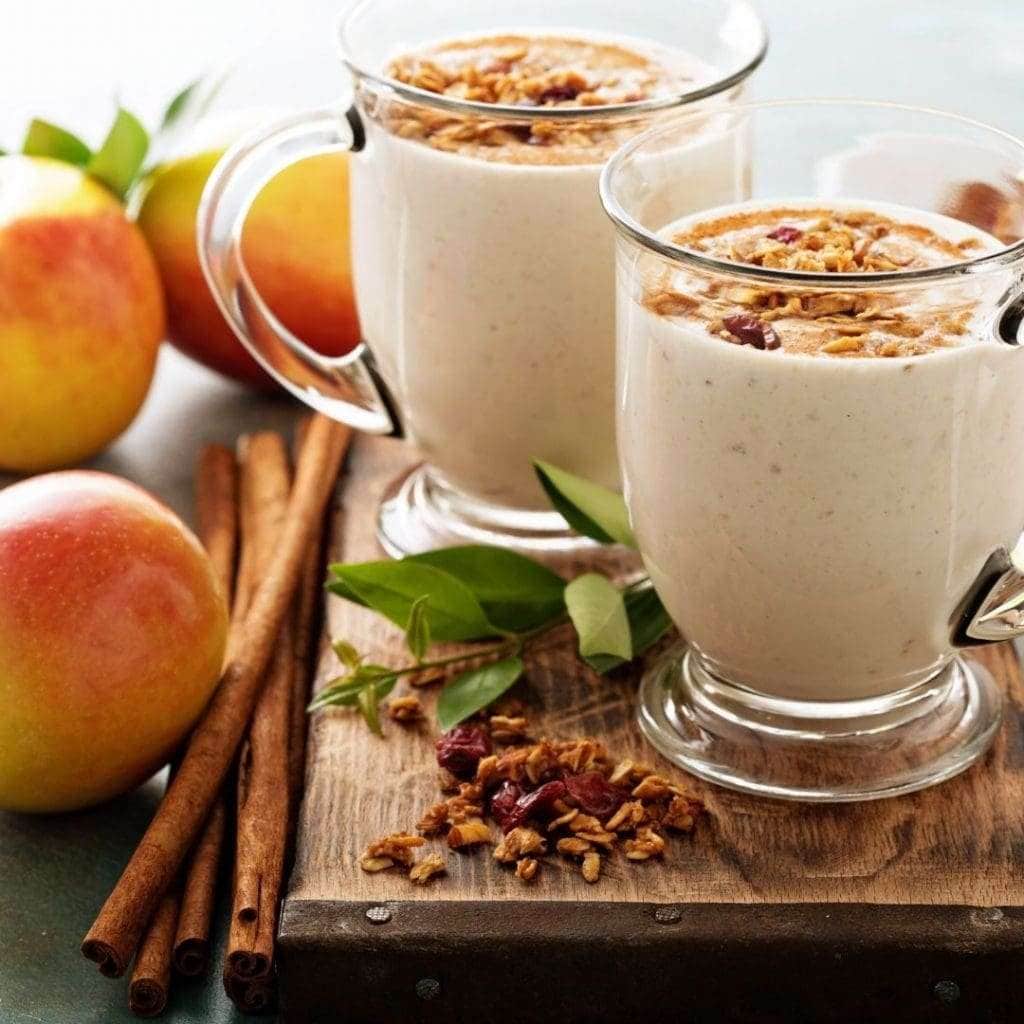 Vegan Apple Pie Smoothie Protein Packed