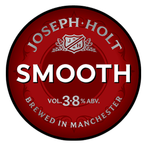 joseph holt smooth logo pump clip beer