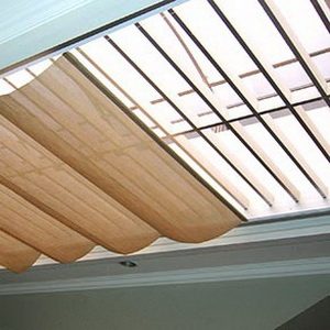 Skylight Roman Blind Onna Gold