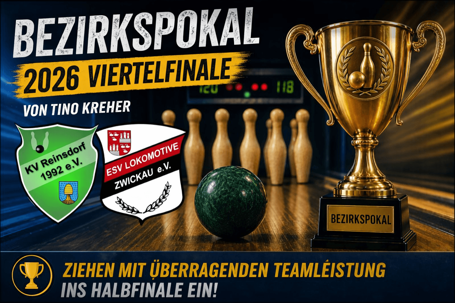 🏆 Bezirkspokal 2026 – Viertelfinale