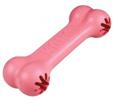 Pink Kong goodie bone on white background