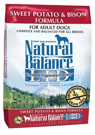 Natural Balance L.I.D. Limited Ingredient Diets Sweet Potato & Bison Formula Grain-Free Dry Dog Food