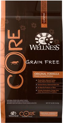 Wellness CORE Grain-Free Original Turkey & Chicken Recipe Dry Dog Food