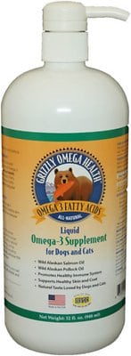 Grizzly Omega Health Omega-3 Dog & Cat Supplement