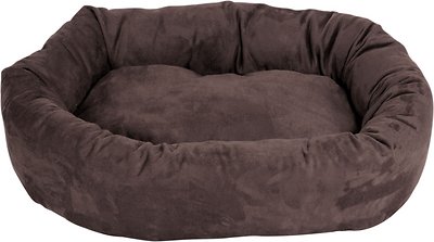 Majestic Pet Suede Bagel Dog Bed