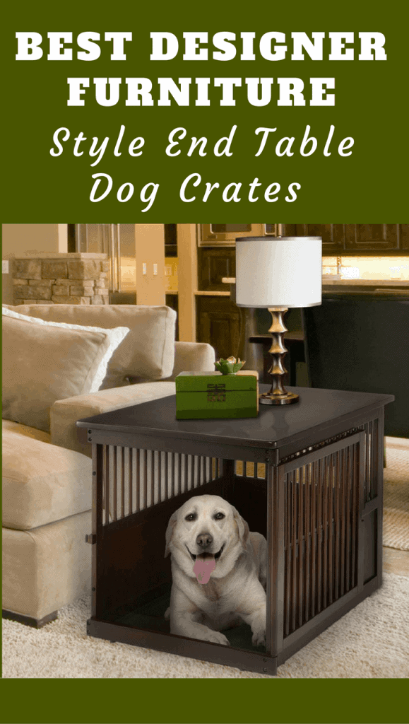 Wire dog crates ruin the look of a well furnished home. The 5 best stylish, finished wood, furniture style dog crates in this article, however, look great!