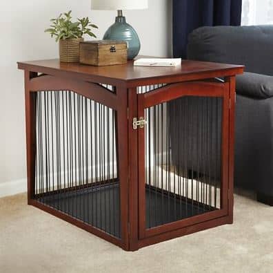 Merry Products 2-in-1 Configurable Dog & Cat Crate & Gate