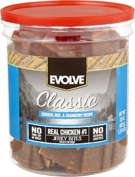 Evolve Classic Chicken, Rice & Cranberry Recipe Dog Treats