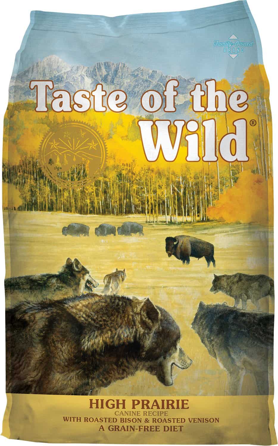  Taste of the Wild High Prairie Grain-Free Dry Dog Food