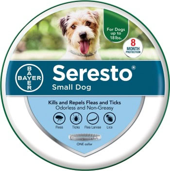 Seresto 8 Month Flea & Tick Prevention Collar for Small Dogs Seresto 8 Month Flea & Tick Prevention Collar for Small Dogs