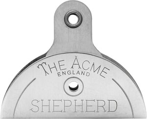 Acme 575 Shepherds Mouth Nickel Plated Brass Dog Whistle