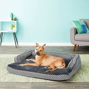 FurHaven Comfy Couch Orthopedic Sofa Dog Bed