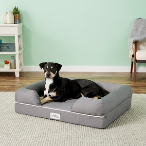 PetFusion Ultimate Lounge with Solid Memory Foam Dog Bed