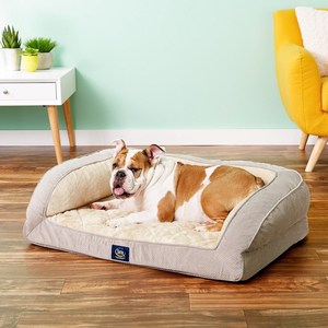 Serta Orthopedic Quilted Dog Couch Bed