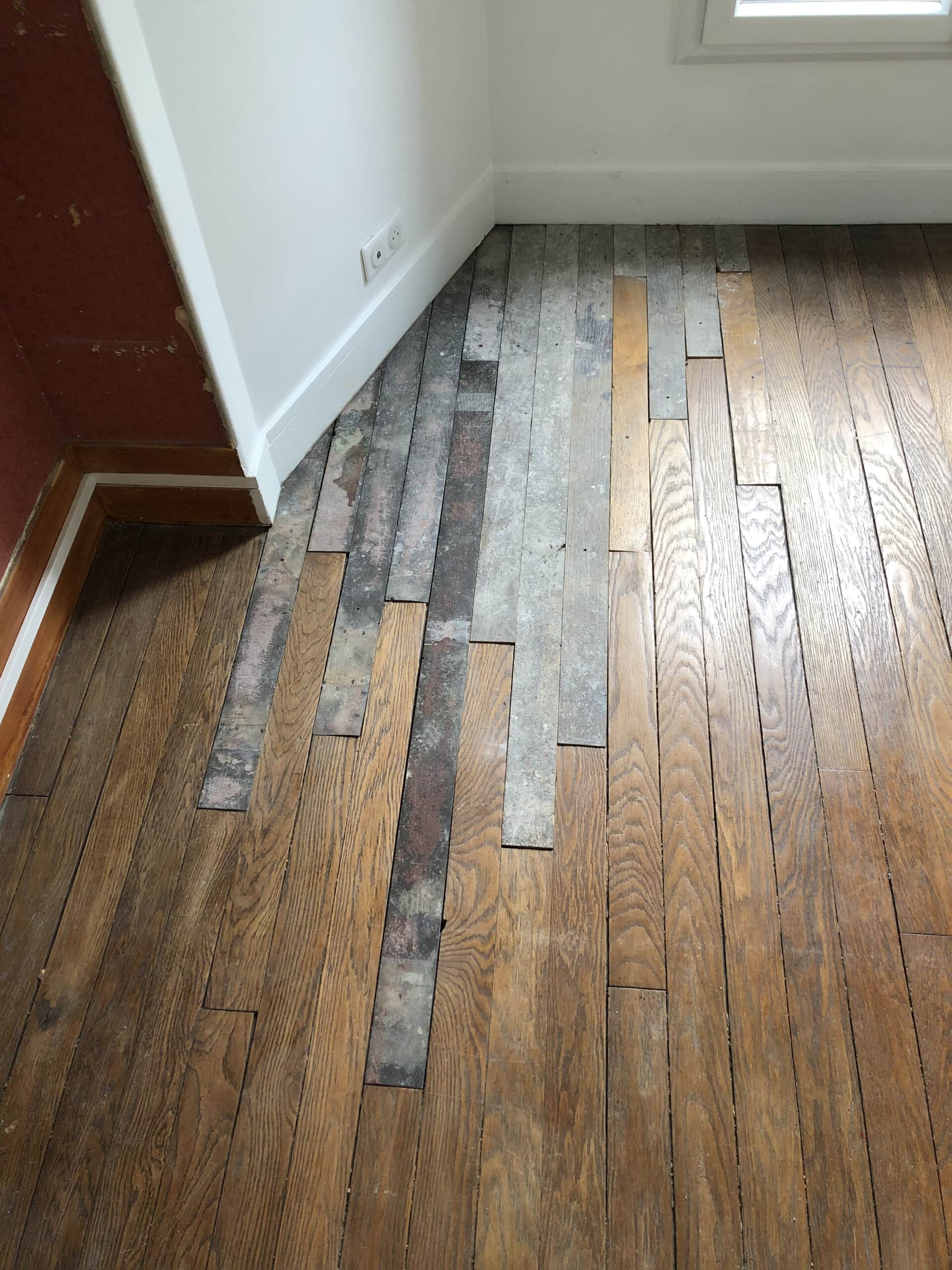 POSE DE PARQUET ANCIEN