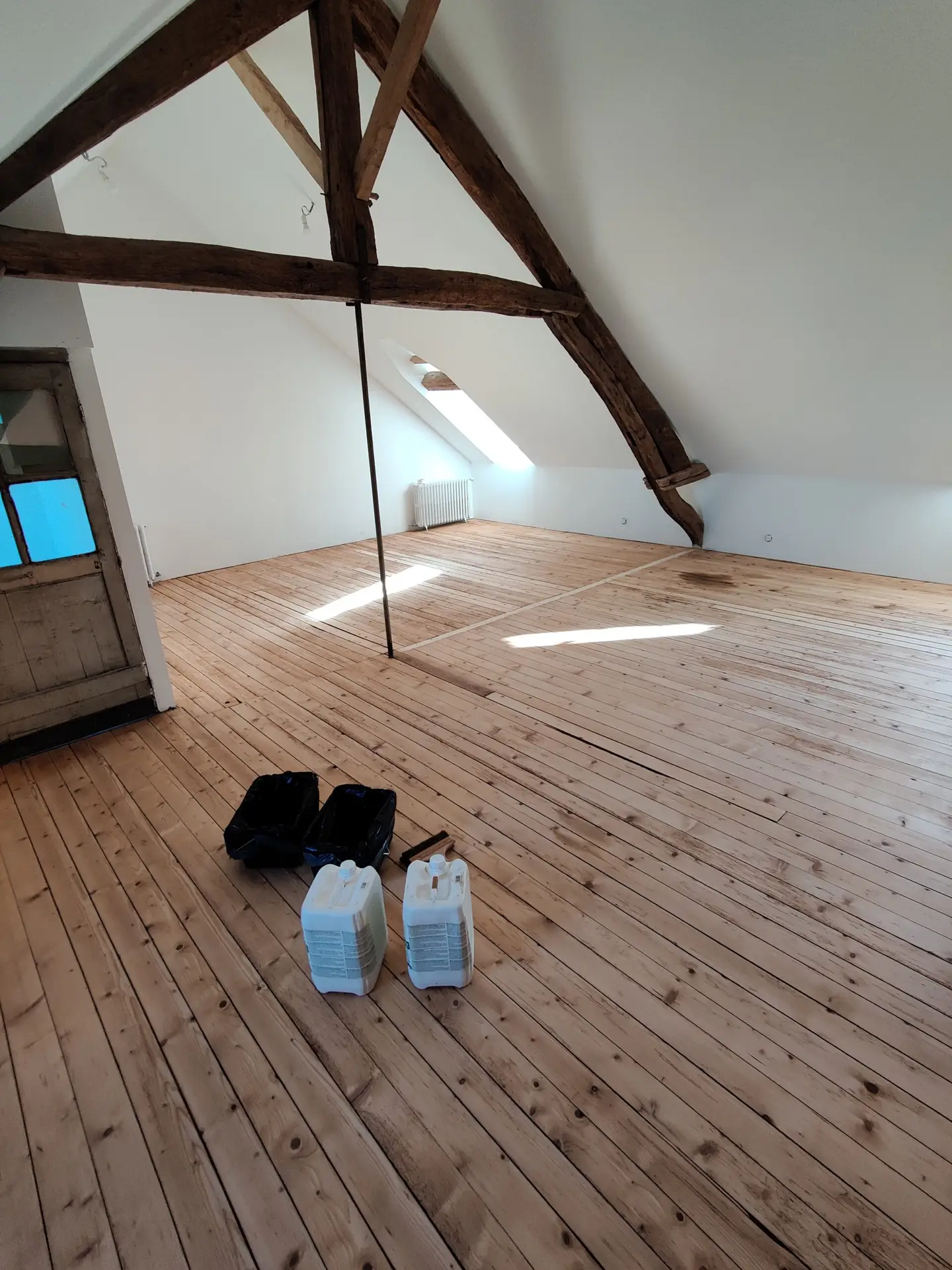 Après le ponçage
