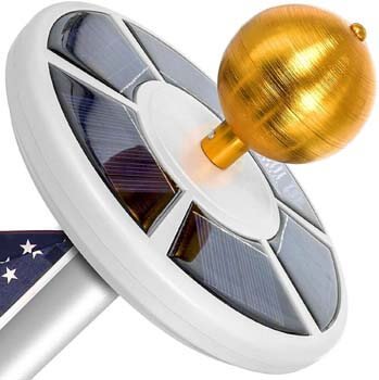 3: Vont Solar Flag Pole Light