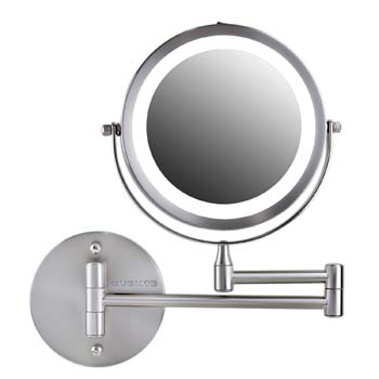 10: Ovente Wall Mounted Double-sided 180 extendable arms Vanity Makeup Mirror