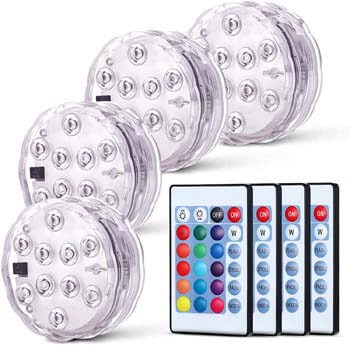 2: YiaMia Submersible Led Lights Pond Fountain Lights