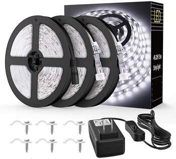 10: Onforu 49.2ft Waterproof LED Strip Lights