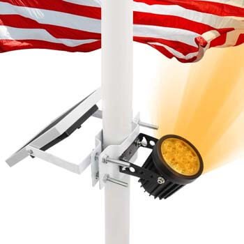 2: APONUO Solar Flag Pole Light