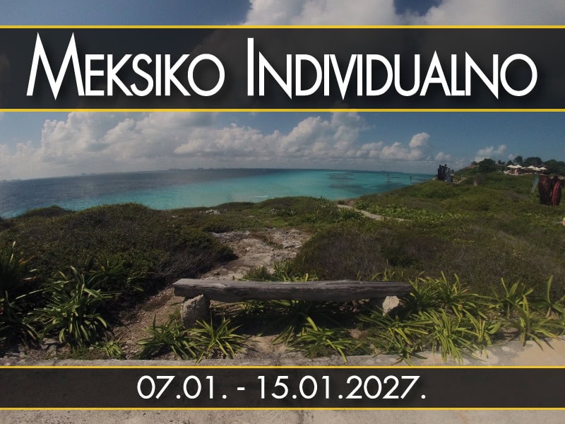 Meksiko Individualno, polazak 07.01. - 15.01.2027.: Isla Muheres obala sa tirkiznim morem, GoPro