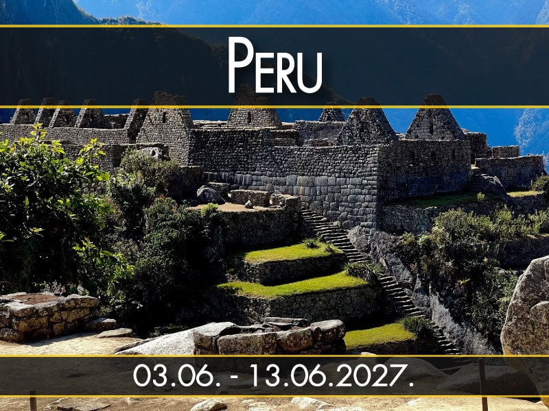 Peru, polazak 03.06. - 13.06.2027.: Maču Pikču kuće i stepenice