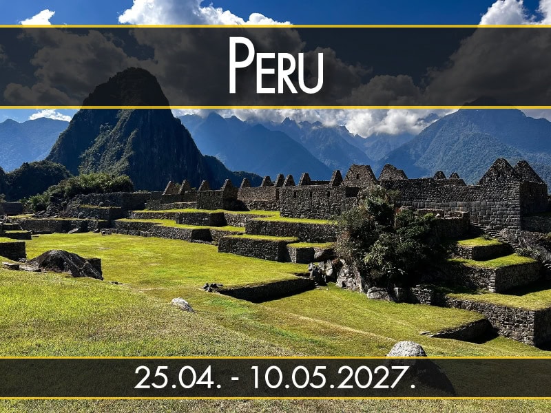Peru, polazak 25.04. - 10.05.2027.: Maču Pikču sa Vajna Pikčuom i oblacima, jake boje