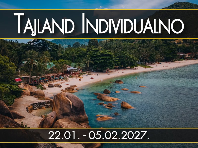 Tajland Individualno, polazak 22.01. - 05.02.2027.: Ko Samui uvala iz vazduha, granit i tirkiz, 1,78:1 isecanje ok