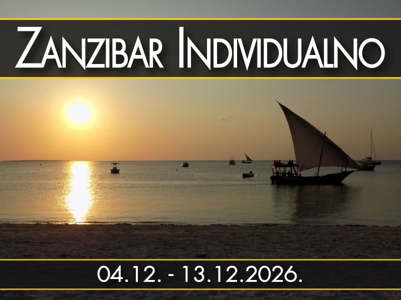 Zanzibar Individualno, polazak 04.12. - 13.12.2026.: Zalazak sunca sa dau jedrilicom, večernje