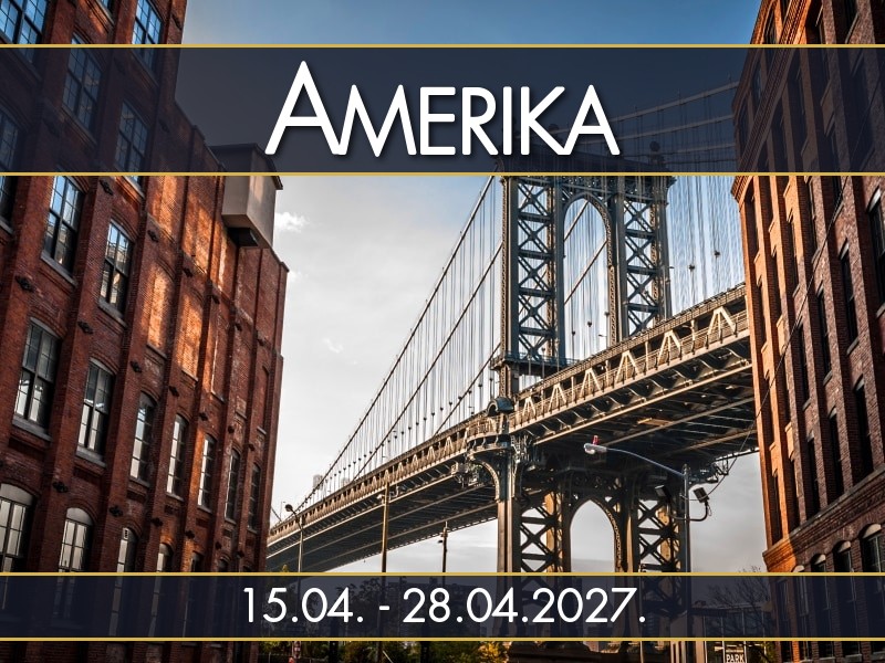 Amerika, New York - Čikago - Nijagarini vodopadi - Boston, polazak 15.04. - 28.04.2027.: Manhattan most iz Dumba, Bruklin